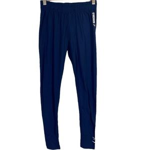 Gymshark Women’s Navy Blue Elastic Waist Leggings